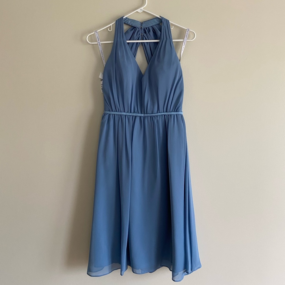 Alfred Angelo Short Halter Bridesmaids Dress - Size 2